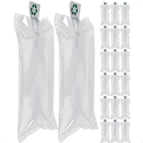 Lot de 100 coussins d'air gonflables pour la livraison-15.00X10.00X3.00CM-Transparent (1/4)