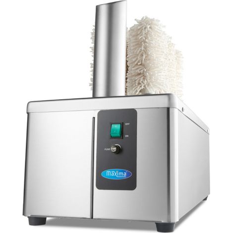 Polisseur de verres - 8 brosses - 600 verres/heure - Maxima (1/5)
