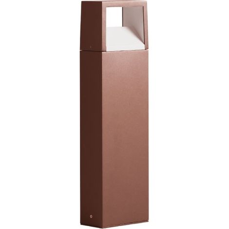 Borne Extérieure Ges1161 Led 9W Cct Interrupteur 3000K/4000K/6500K Ip54 Marron - Gealuce (1/2)