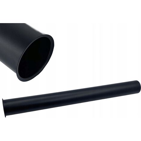 Tubo sifón para lavabo, extensión mate con brida, diámetro 32x300 mm (1/5)