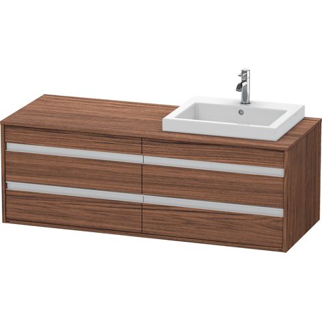 Duravit Ketho consola mueble bajo lavabo, suspendido,