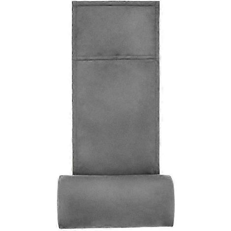 Oreiller cervical réglable pour fauteuil inclinable, appui-tête en velours doux, appui-tête antidérapant QAQ (1/5)