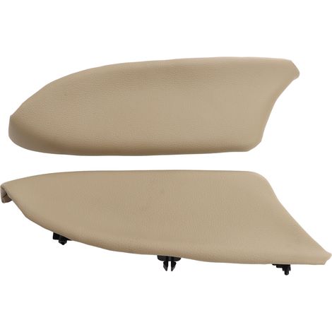 Housse beige pour poignée de porte avant, housse d'accoudoir et housse de protection pour panneau gauche/droite pour berlines Honda Accord 2012-2018. (1/5)