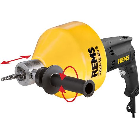 REMS Mini cobra S desatascador eléctrico - espiral - 170023 R220 (1/2)