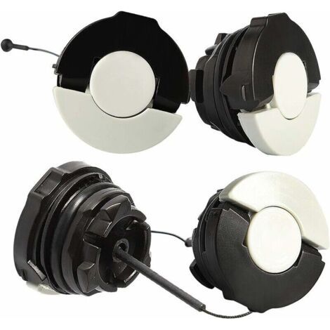 4 Pièces Bouchon Réservoir Carburant Compatible Stihl MS171 MS181 MS200 MS210 MS230 MS240 MS250 MS260 MS340 (1/4)