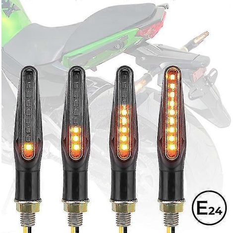 Kennzeichenhalter mit LED-Beleuchtung für BMW R1200GS, F850GS, F750GS und Honda – 4 Stück