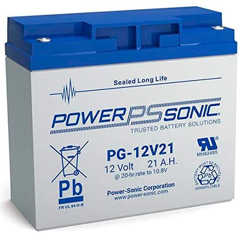 Powersonic - Batterie plomb AGM Powersonic PG-12V21 12V 18.9Ah M5-F