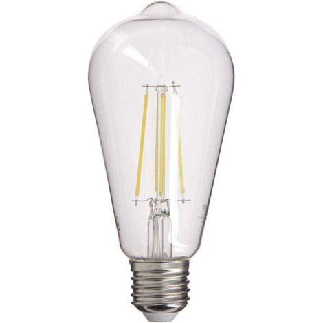 À filament LED Edison, XU, Culot E27, 8W cons. (75W eq.), 1055 lumens, Lumière blanc neutre, produit de haute qualité, longue durée de vie, économe en énergie, sans UV - KZQ (1/4)