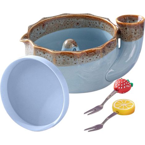 Lavabo in ceramica con movimento vorticoso a 360 gradi (1/5)