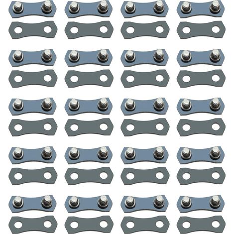 20 Sets Kettensägenketten-Reparatursets – passend für 3/8LP 1,3 mm kleine Ketten, geeignet für Ketten mit 33–70 Gliedern (1/5)