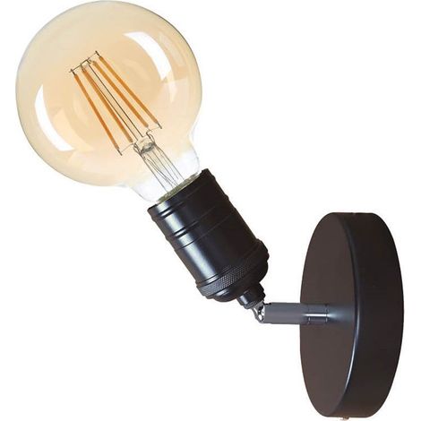 Sarkka Serie E27 Faretto da soffitto nero