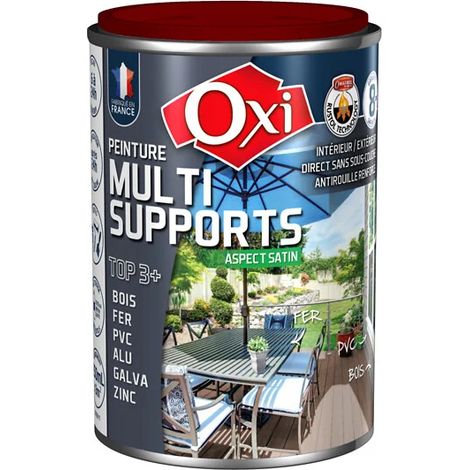 Pintura Multi Soporte Top 3 Burdeos 250 Ml - Oxi