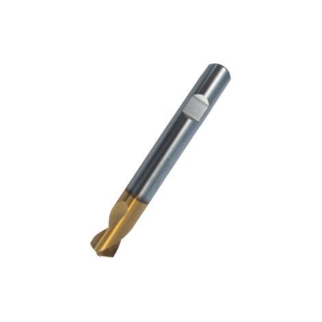 NC-Anbohrer HSS-Co 120 Grad TIN-beschichtet mit Weldonschaft 20,00 mm