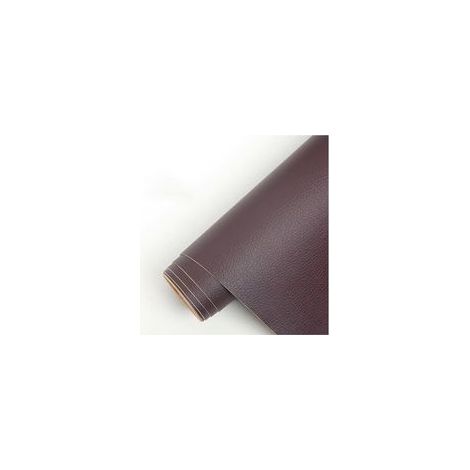 Simili Cuir Autocollant Patch De Réparation Auto-adhésif Pour Cuir, Kit De Patchs De Réparation En Vinyle Similicuir Grainé Pour Canapés, Sièges Auto Et Meubles(Dark Brown,50x137cm)
