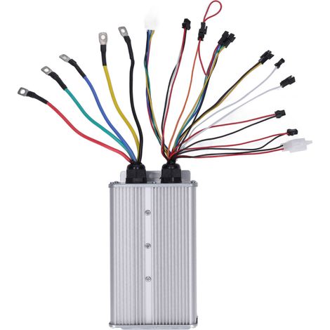 48V 72V 60A Contrôleur Vélo Électrique Double Mode 18 Tubes Onde Sinusoïdale avec Connecteur SM Accessoire Modification Bicyclette Trottinette Batterie Lithium (1/5)