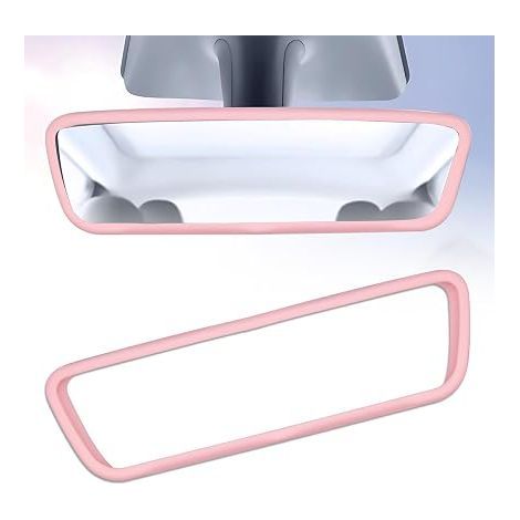 Couverture Rétroviseur Silicone Cadre Protection Compatible Automobile Accessoires (1/5)