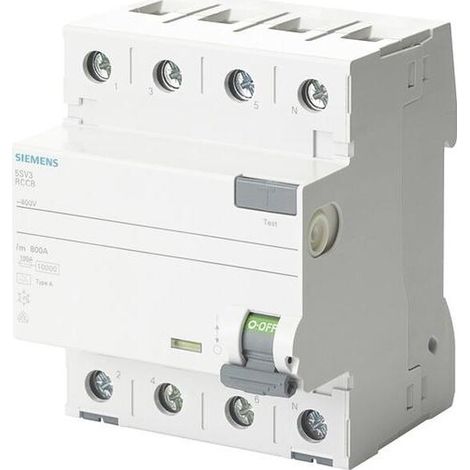 Siemens 5SV34446LA01 Fehlerstromschutzschalter weiß 40A