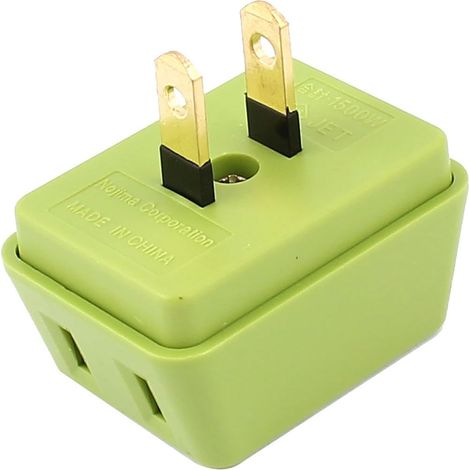 AC 125 V 15A US - Stecker 1-3 Wege Netzteiladapterbuchse Grün (0a5deb1ada5fa2838e3b2bf04c94287b)