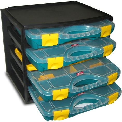 ORGANIZZATORE MODULARE 4 ASTUCCI