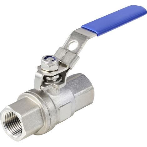 TRU COMPONENTS TC-2PC-DN15-316 TC-12770348 Standard-Kugelhahn Innengewinde: G1/2"  64 bar (max) 1 St (1/3)
