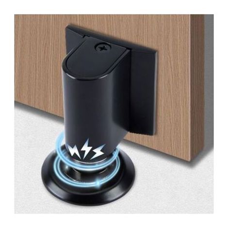 Bloque Porte Cale Porte Bloc Porte, Butee de Porte Stop Porte, Magnétique en Métal Butée de Porte, Arret de Porte Arrêt de Porte (1/5)