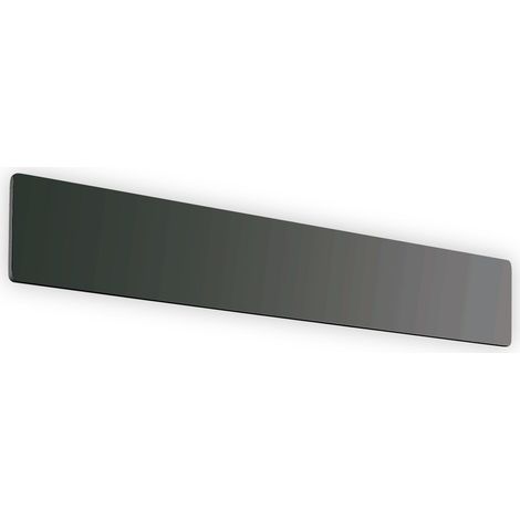 Ideal Lux applique moderna Zig Zag 1 luce LED integrato nero metallo