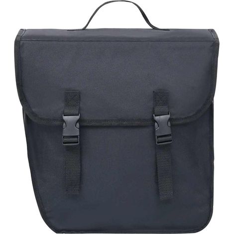 Sac de vélo simple pour porte-bagages étanche 21 L Noir (1/5)