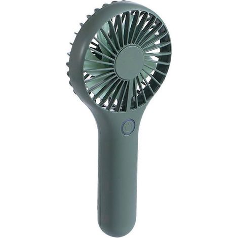 AMXCNOY Mini-USB-Ventilator, wiederaufladbar, tragbar, kühlend für Zuhause, Büro oder Schule (Grün) – 17,2 x 7,8 cm (1/4)