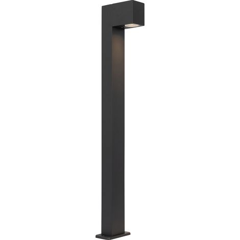 Industrielle Stehleuchte für den Außenbereich Dunkelgrau 80 cm IP44 - Baleno