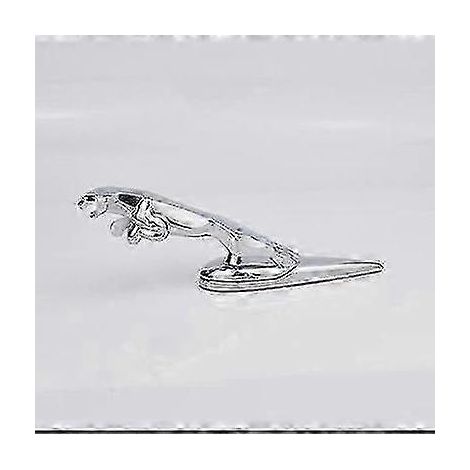 Convient pour Jaguar, emblème 3D décoratif pour capot avant de voiture, emblème chromé aigle, accessoires de voiture (1/5)