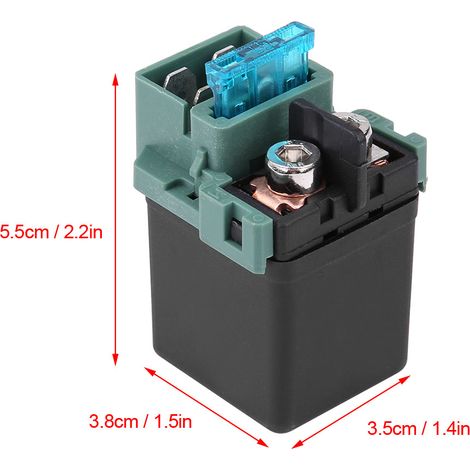 Anlasserrelais-Magnetschalter für Kawasaki ZX1400 Ninja ZX-10R ZX1000 ZX-600 ZX750 ZX900 ZZR600 ZX636 (1/5)