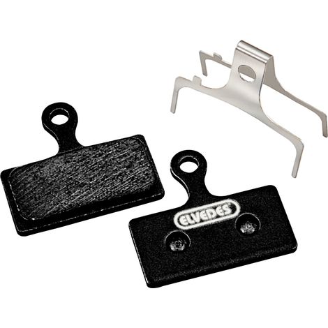 Pastillas de freno Elvedes Carbon Metallic para Shimano XTR/XT/SLX/Deore (1/2)
