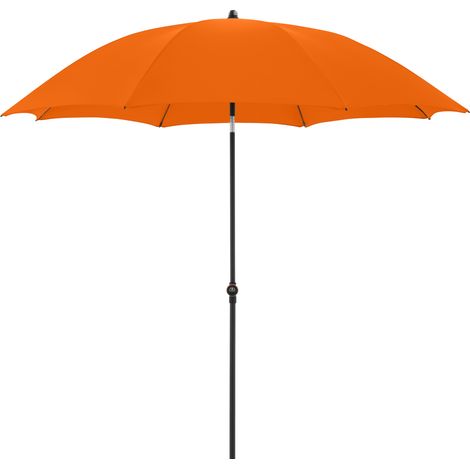 Doppler Mittelmastschirm "myZone Manual" Ø200 cm, orange, Bezug aus 100% Polyester, Gestell aus Stahl, Gewicht 15,9 kg (1/5)
