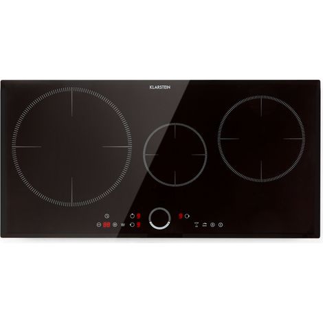 Klarstein Delicatessa 80 Cocina de inducción 3 zonas 7400W Vitrocerámica