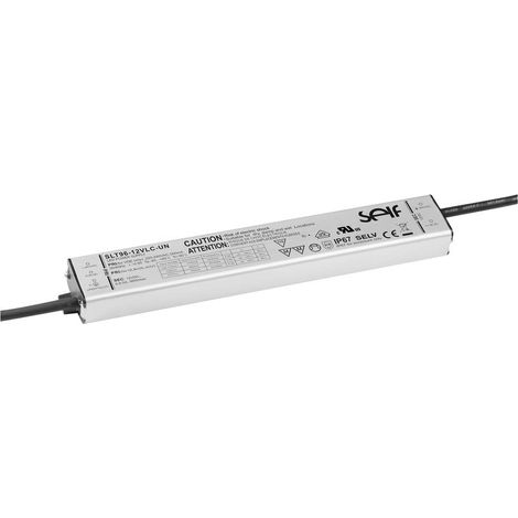 Self Electronics SLT96-12VLC-UN Driver de LED à tension constante 96 W 0 - 8 A 12.0 V/DC homologué pour les meubles, non dimmable, protection contre X130651 (1/3)