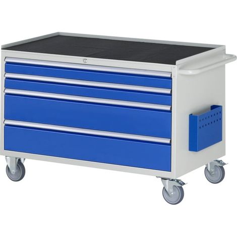 Rau Chariot de montage XXL3.1, L1145xP650xH795mm, 4x tiroirs-TA, MT-Top-25mm (1/5)
