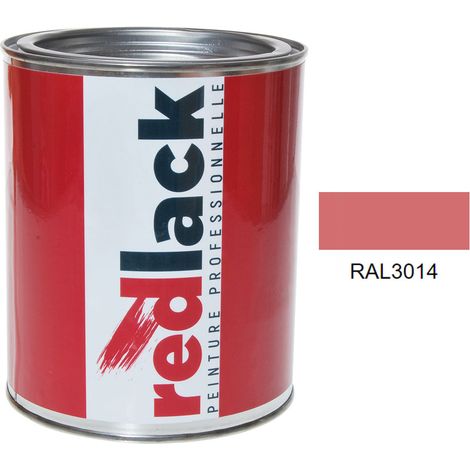 Barattolo da 1L di vernice – RAL 3014 – Rosa antico – lucida – multisupporto – Redlack
