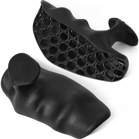 Fitnessgriff, Griffkrafttraining, Zugband, Fingerübungen, Hantel, Gewichtheben, Silikongriffüberzug (1/5)