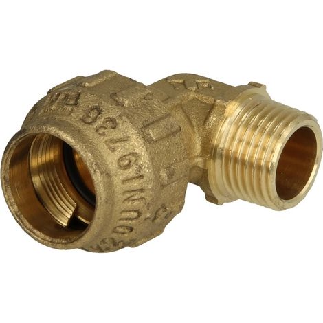 Raccord coudé 32 mm  1’’ FM pour tuyaux PE