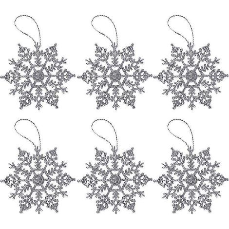 12 flocons de neige de Noël