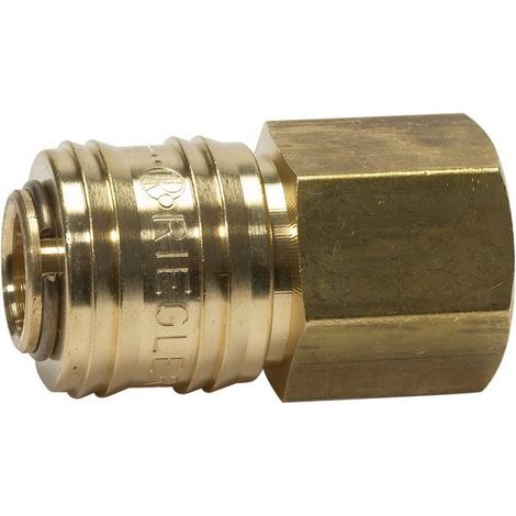 Giunto Con Filetto Femmina: G 1/2 Pollice 21 Mm Oc, Lunghezza 43 Millimetri