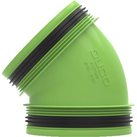 Pezzo di collegamento spc connection piece 45° plastica gomma