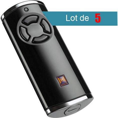 Télécommande HORMANN HS4-BS NOIR Pack de 5 - HORMANN