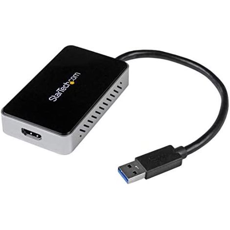 StarTech.com Adaptateur Vidéo Carte Graphique Externe USB 3.0 vers HDMI- avec Hub USB - 1920x1200 (1/5)
