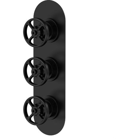 Knurled Trip Shower Valve W/Diverter