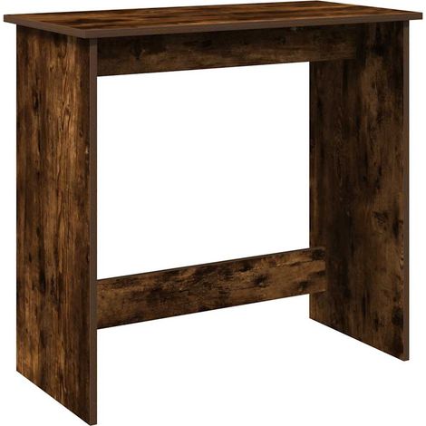 Maison Exclusive - Schreibtisch Räuchereiche 80x40x75 cm Holzwerk