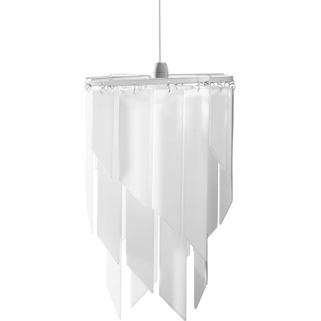 Premier Housewares White Acrylic Laser Cut Shade