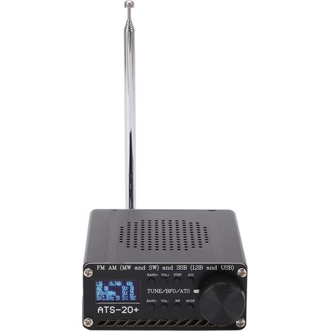 Récepteur radio FM AM MW SW SSB Bande complète 22 fréquences préconfigurées Kit d'accessoires (1/5)