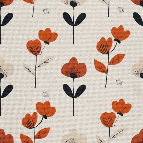 Tela decorativa para exteriores Oxford - Motiv Blumen I DX5169 (1/5)
