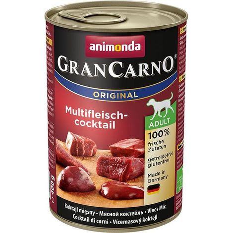 Cibo umido per cani ANIMONDA Grancarno Adult cocktail di carne 24x400g (1/2)